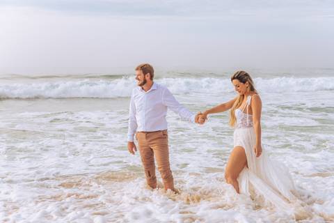 ensaio trash the dress'