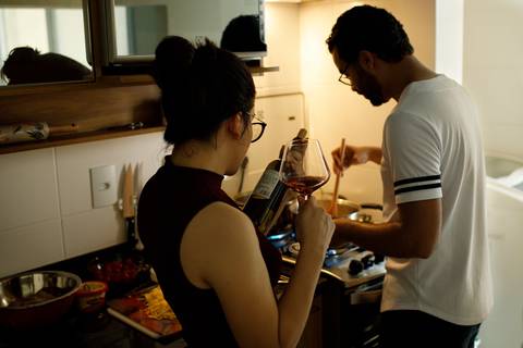 foto pre wedding criativo'