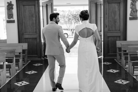 saida noivos igreja santa angela ribeirao preto'