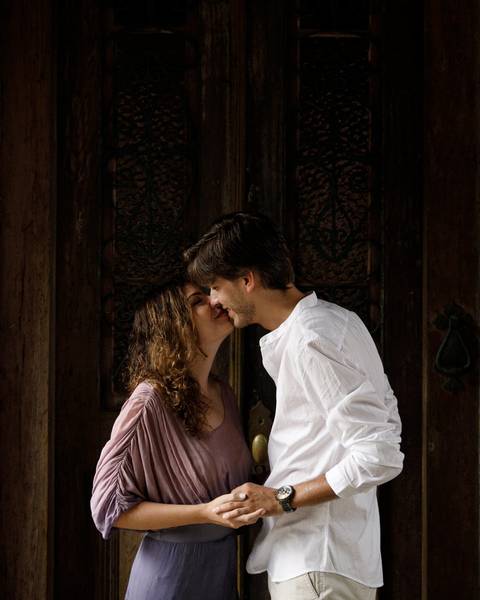 pre casamento na ilha'