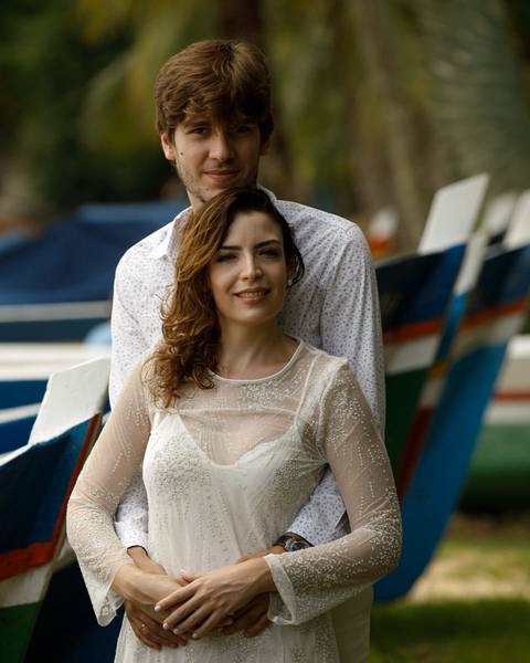 fotos ensaio casal barcos ilhabela sp'