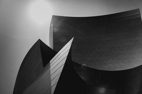 Fachada walt disney concert hall'