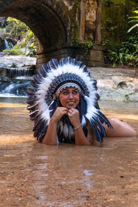 Ensaio feminino de Índia na cachoeira
Floresta da Tijuca - Rio de Janeiro
Fotos de índia da cachoeira
Ensaio fotográfico na cachoeira'
