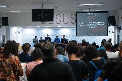Fotos do culto na Igreja Assembléia de Deus Pedra II.
Fotos de culto
Fotos na Igreja'