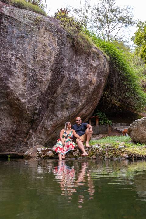 Ensaio de casal em comemoração de aniversário de casamento, realizado na Pousada Paraíso em Petrópolis RJ'