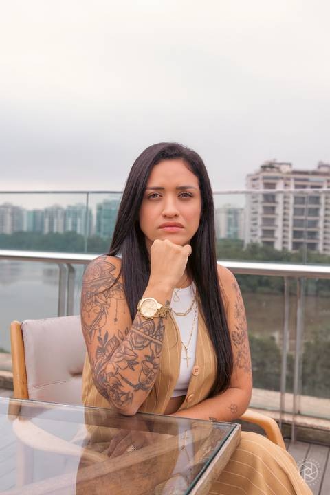 Ensaio corporativo da empresária Fabielle Borges no Village Mall na Barra da Tijuca, Rio de Janeiro.'