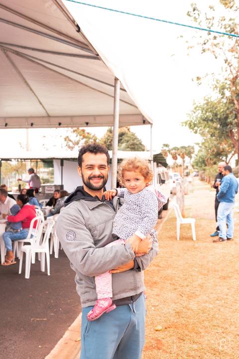 Evento de dia dos Pais no condomínio Varanda Sul em Uberlândia MG.'
