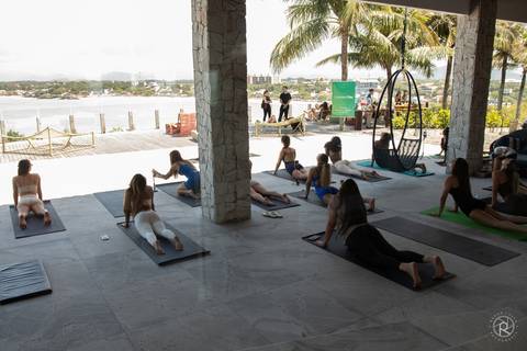 Aula Yoga - Hotel Pontal do Ubu, Guarapari, Espírito Santo'