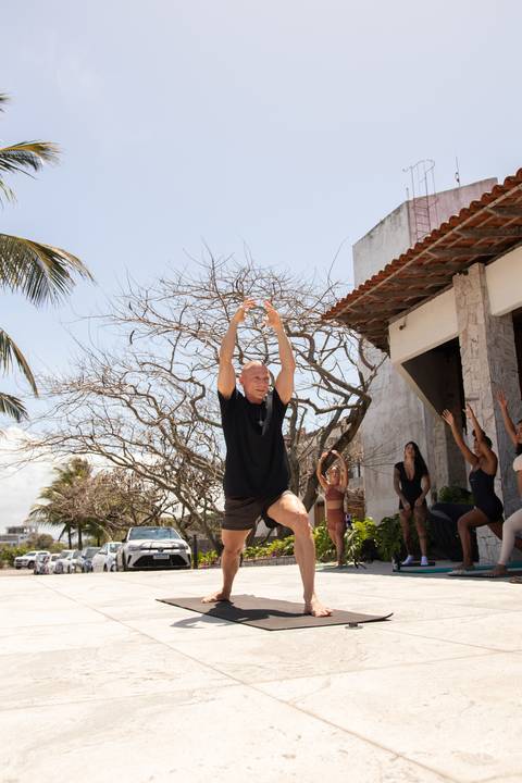 Aula Yoga - Hotel Pontal do Ubu, Guarapari, Espírito Santo'