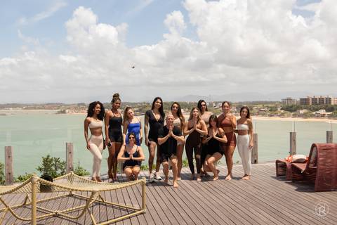 Aula Yoga - Hotel Pontal do Ubu, Guarapari, Espírito Santo'