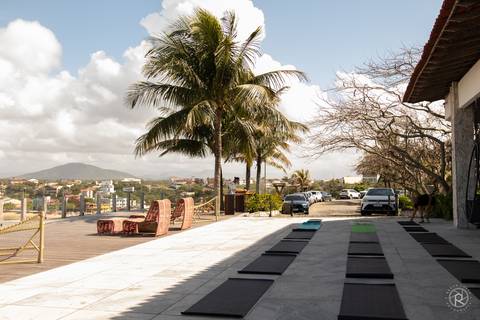 Aula Yoga - Hotel Pontal do Ubu, Guarapari, Espírito Santo'