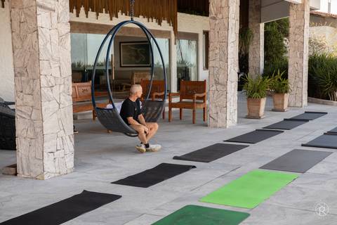 Aula Yoga - Hotel Pontal do Ubu, Guarapari, Espírito Santo'