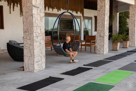 Aula Yoga - Hotel Pontal do Ubu, Guarapari, Espírito Santo'