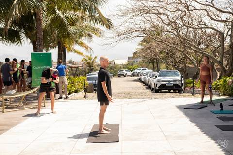 Aula Yoga - Hotel Pontal do Ubu, Guarapari, Espírito Santo'