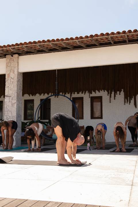 Aula Yoga - Hotel Pontal do Ubu, Guarapari, Espírito Santo'