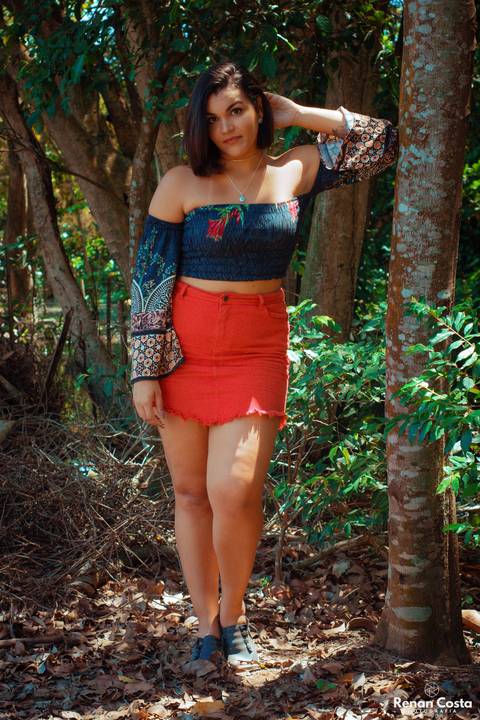 Ensaio fotográfico feminino Patricia Andrieta realizado em parceria com a loja Meraki Joalheria no Bosque da Barra - Barra da Tijuca RJ.'
