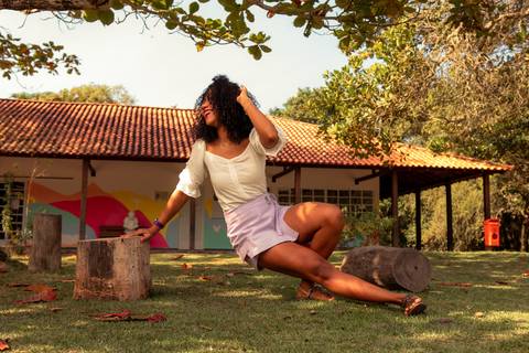 Ensaio feminino no Bosque da Barra, localizado na Barra da Tijuca RJ.'