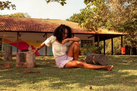 Ensaio feminino no Bosque da Barra, localizado na Barra da Tijuca RJ.'