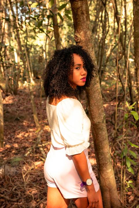 Ensaio feminino no Bosque da Barra, localizado na Barra da Tijuca RJ.'
