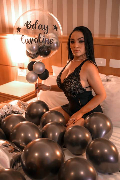 Ensaio sensual feminino da Caroline Silva no Hotel Astoria Palace - Copacabana RJ.'