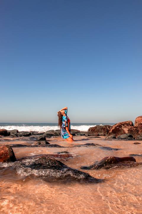 Ensaio feminino na praia do potal, recreio RJ.
Nyck Marques'