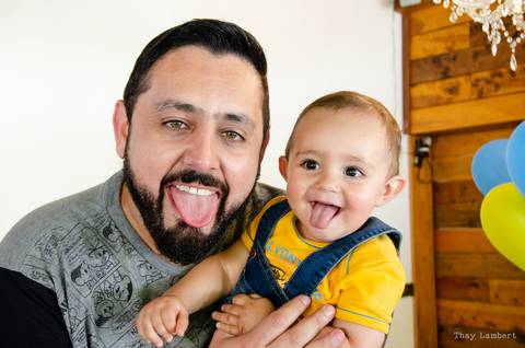 Fotografia de aniversário 1 ano.'