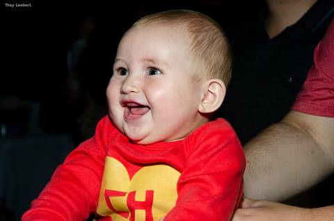 Fotografia de aniversário.'