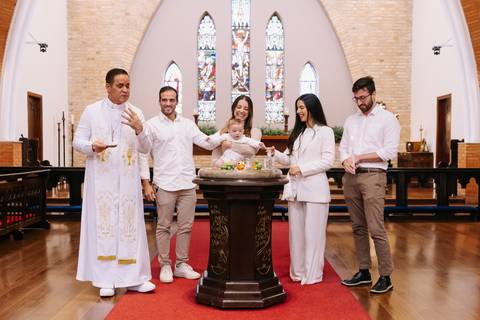 Batizado na Catedral Anglicana de São Paulo'