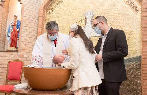 Batizado, Igreja Católica, Paróquia São Francisco e Santo Estêvão, Foto de Batizado, Batismo'