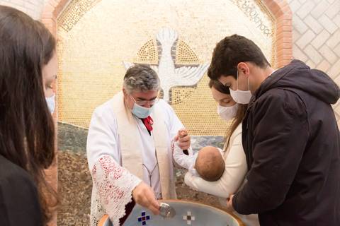 Batizado, Igreja Católica, Paróquia São Francisco e Santo Estêvão, Foto de Batizado, Batismo'