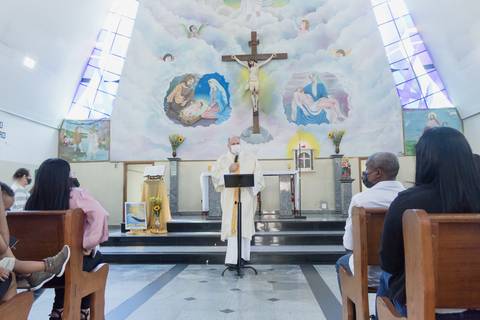 Batizado, Igreja Católica, Batismo, Foto de Batizado, Igreja Bom Jesus de Piraporinha'