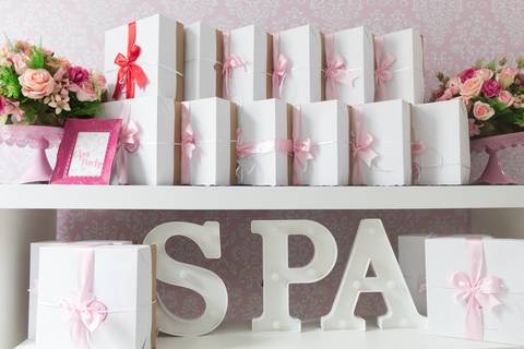 Festa infantil de menina do Spa com as amigas; salão pink party; São Paulo; Ana Beatriz Fotografia; festa de 10 anos; fotografia'