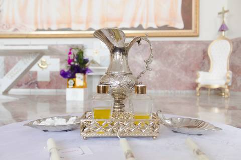 Batizado na Paróquia São João Batista em São Caetano do Sul - SP; Igreja Católica; Foto de Batizado; Memórias; Ana Beatriz Fotografia; Batismo de bebê'