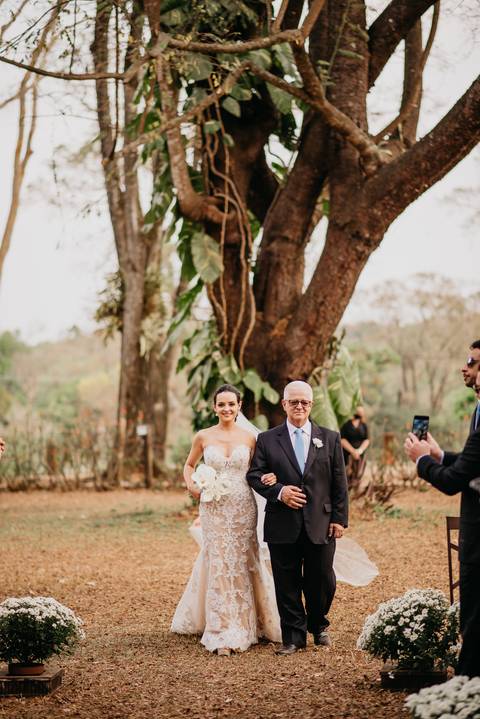 vestido, buque, veu '