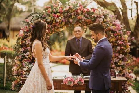 votos de casamento de dia'