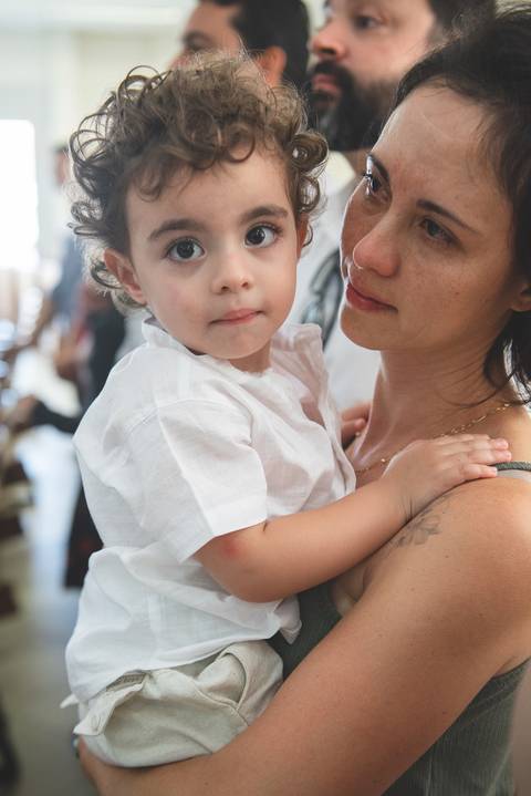 álbum fotográfico para batizados'