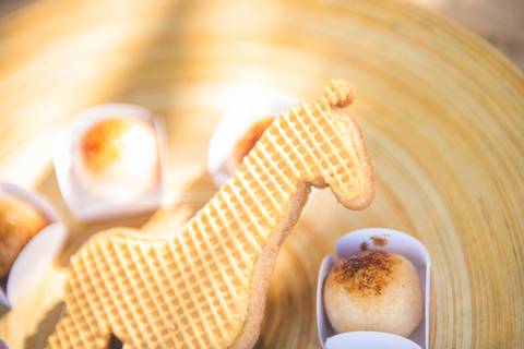 Decoração de festaom tema GIRAFA'