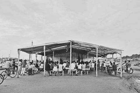 Primeiras reuniões no assentamento'