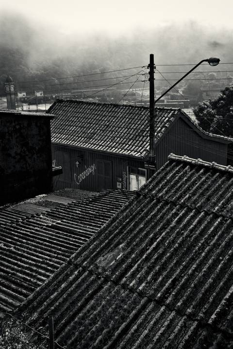 Telhado em Paranapiacaba'