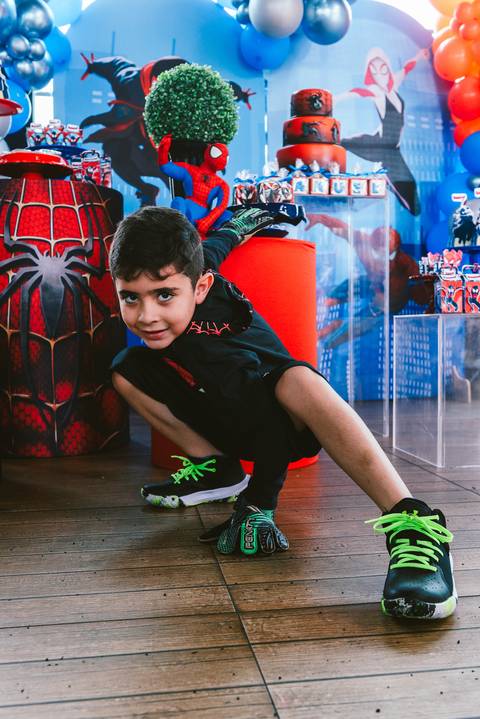 FESTA COM O TEMA HOMEM ARANHA'