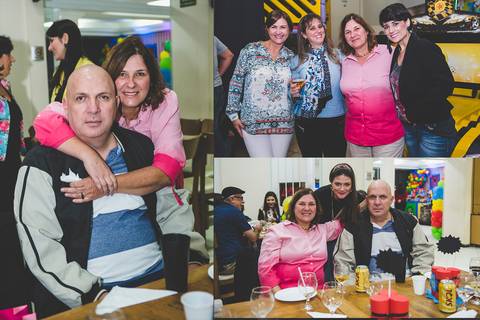 fotógrafo de aniversário infantil  fez esta foto de Irineu e Selma'