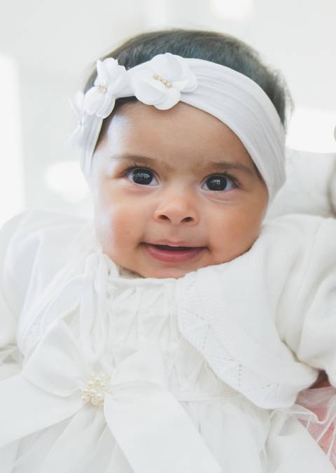 Mais um dia em que o fotógrafo Marcio Janousek registrou esta data especial que foi o batismo de Beatriz que estava uma bonequinha'