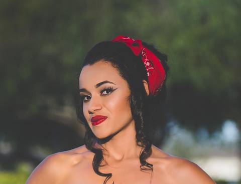 close-up da linda morena'