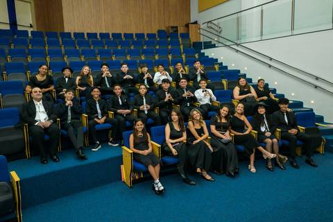 Fotos formatura da turma de alunos do Projeto Crer Ser'