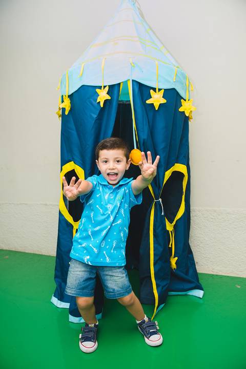 Felipe comemora niver de 4 anos  no Pluft Buffet Infantil em São José dos Campos '