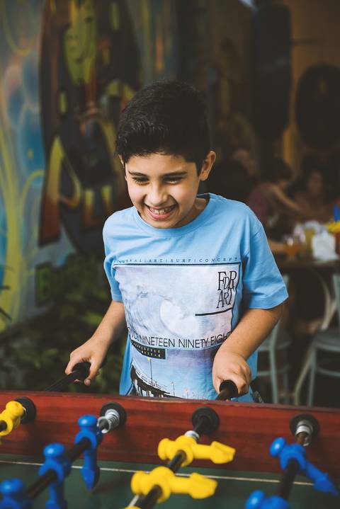 Jogos eletrônicos em Sj faz parte da diversão em buffet infantil'