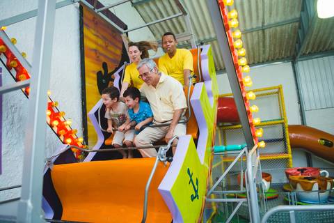  O Pluft Buffet Infantil presta serviço de festas e entretenimento'