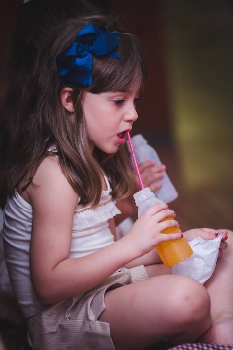 Nesta festa de aniversário infantil todos aproveitaram'