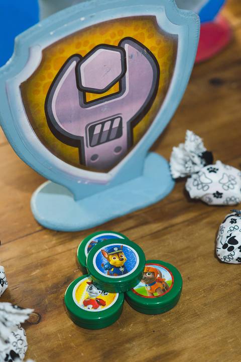 Decoração de festa infantil com o tema Patrulha Canina em SJC'