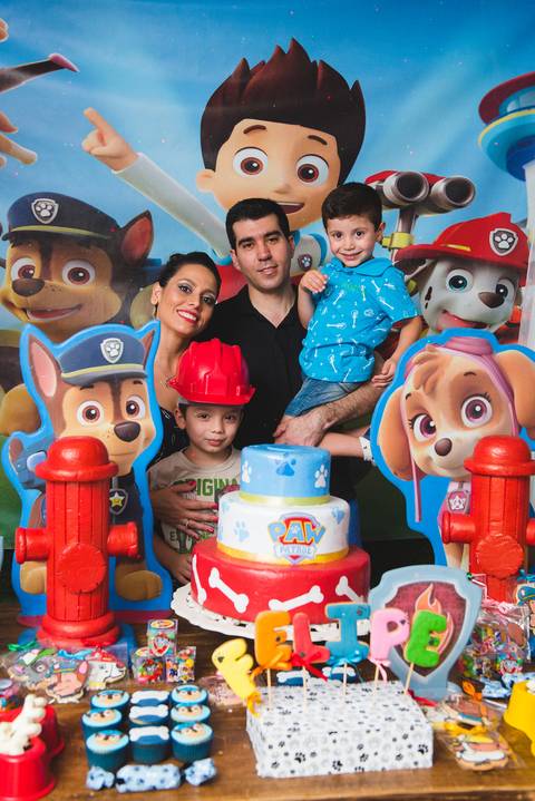 cobertura completa da festa infantil do Feliupe'